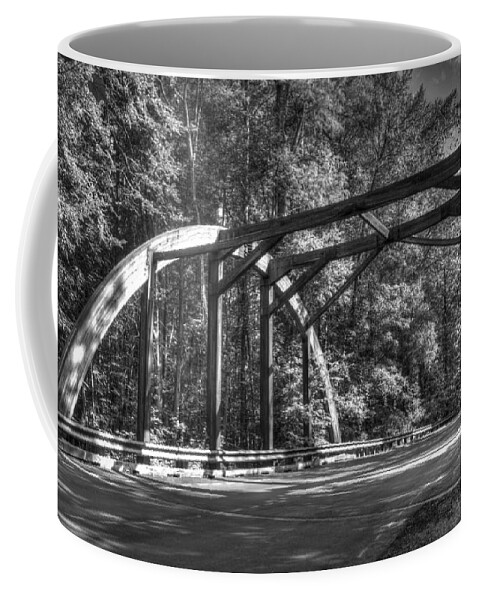 Bunch Of Walnuts Bridge Coffee Mug featuring the photograph Bunch of Walnuts Bridge by Shannon Louder