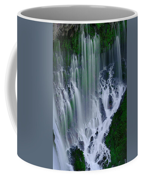 Burney Falls Coffee Mug featuring the photograph Burney Falls by Robert Woodward