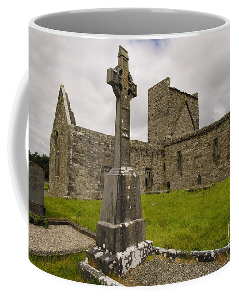 County Mayo Coffee Mug featuring the photograph Burrishoole Friary, Ireland by John Shaw