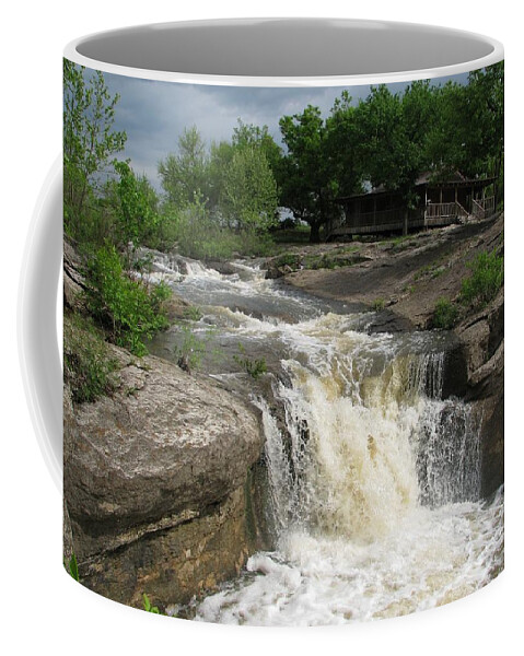 Butcher Falls Coffee Mug featuring the photograph Butcher Falls by Keith Stokes