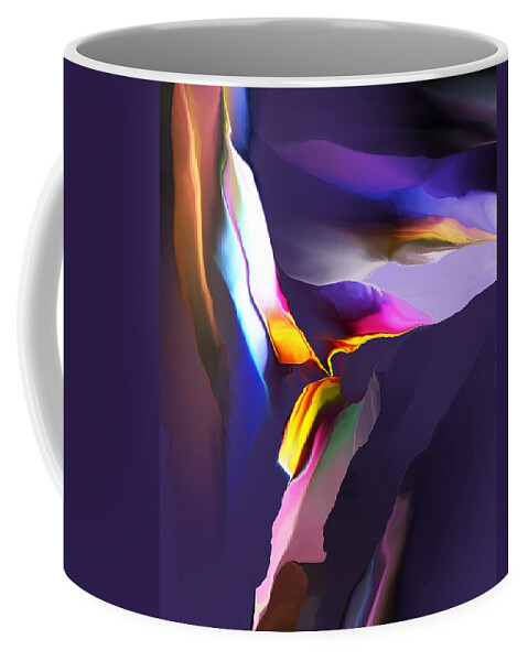  Coffee Mug featuring the digital art Butte by David Lane