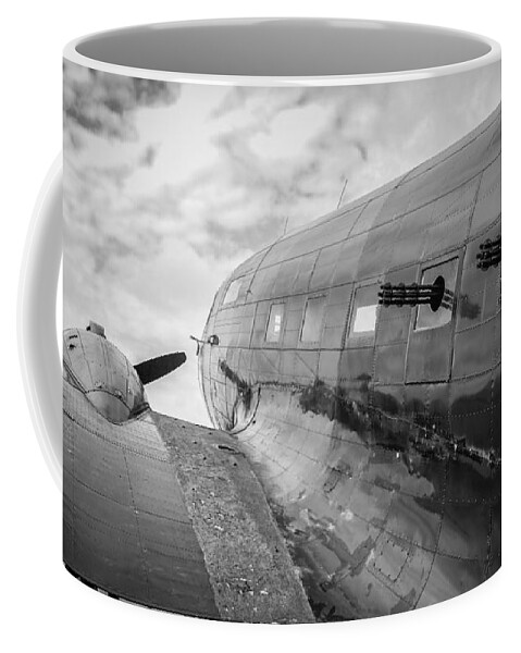 C-47 Coffee Mug featuring the photograph C-47 Gunship by David Hart