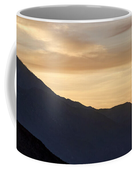 Landscape Coffee Mug featuring the photograph California Desert Gold by Heidi Smith