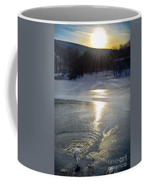 Reflection Coffee Mug featuring the photograph Camelback Scenic Sunset by Gary Keesler