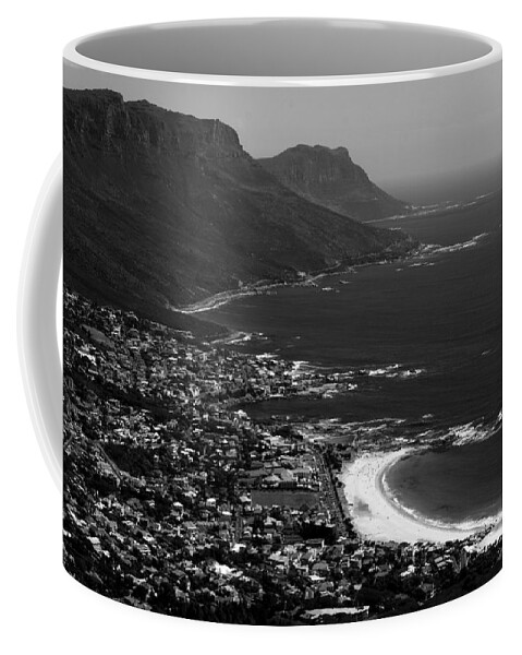 South Africa Coffee Mug featuring the photograph Camps Bay Cape Town by Aidan Moran