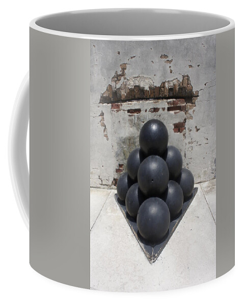 Cannonball Coffee Mug featuring the photograph Cannonballs by Laurie Perry