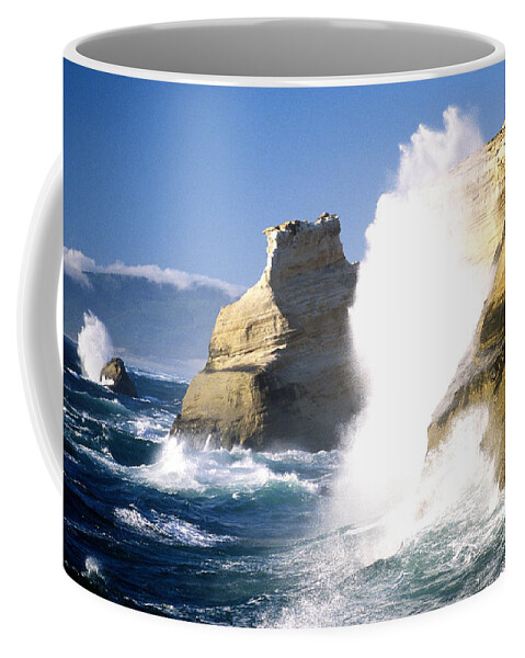 Wave Coffee Mug featuring the photograph Cape Kiwanda State Park, Oregon by Jim Corwin