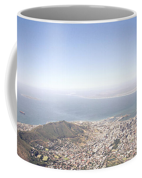 Cape Town Coffee Mug featuring the photograph Cape Town Panorama by Shaun Higson