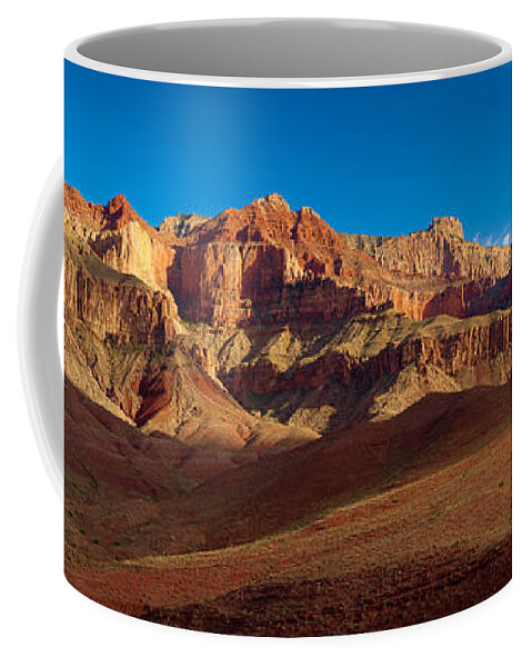 America Coffee Mug featuring the photograph Cardines Panorama by Inge Johnsson