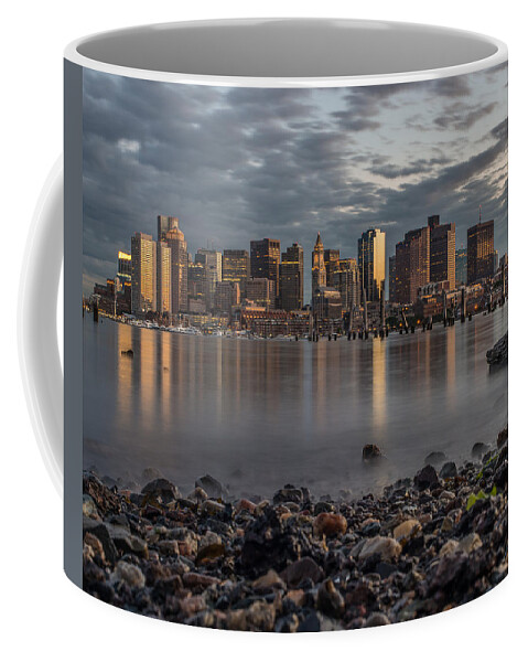  Coffee Mug featuring the photograph Carleton's Wharf by Bryan Xavier