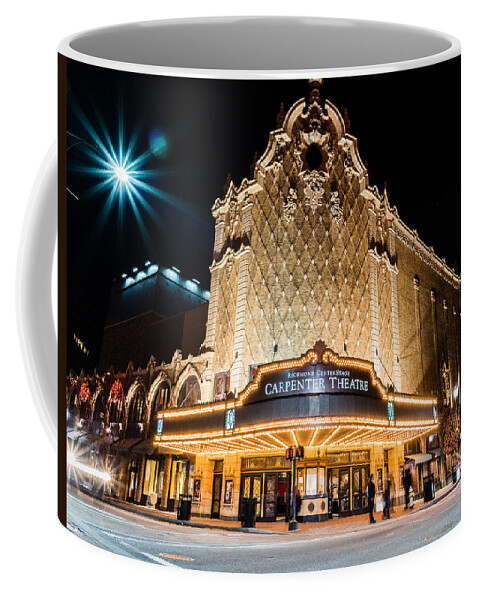 Rva Coffee Mug featuring the photograph Carpenter Center by Stacy Abbott