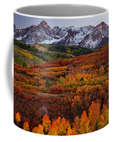 Colorado Coffee Mug featuring the photograph Carpet of Color by Darren White