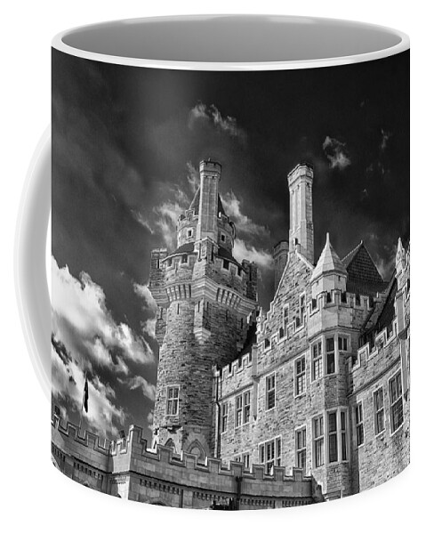 Buildings Coffee Mug featuring the photograph Casa Loma 1258b by Guy Whiteley