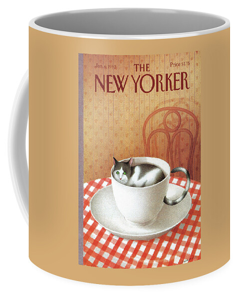 New Yorker January 6, 1992 Coffee Mug