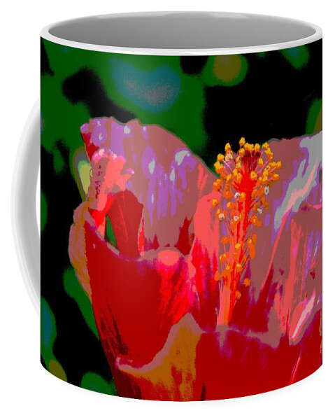 Hibiscus Coffee Mug featuring the photograph Celebration by Linda Bailey