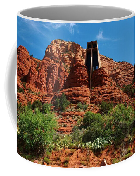 Chapel Coffee Mug featuring the photograph Chapel of the Holy Cross by Dany Lison