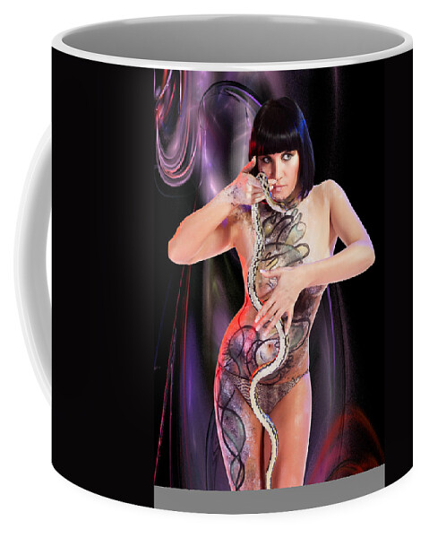 Fractal Coffee Mug featuring the photograph Charming by Sylvia Thornton
