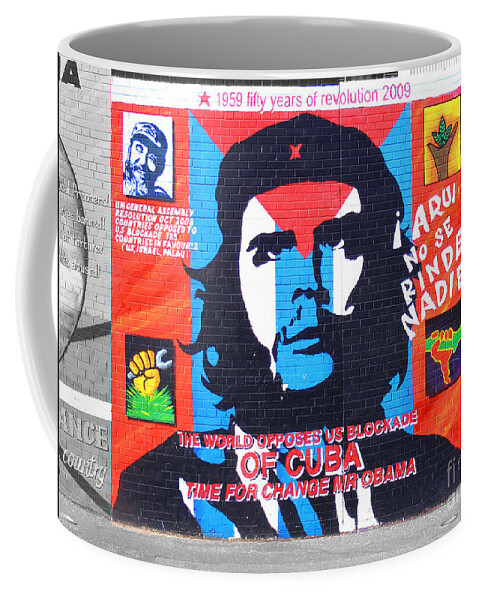 Che Coffee Mug featuring the photograph Che Guevara by Nina Ficur Feenan