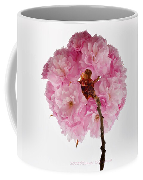 Cheery Flowers Coffee Mug featuring the photograph Cherry Globe by Sonali Gangane