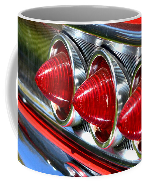 Stoplights Coffee Mug featuring the photograph Chevy-1 by Dean Ferreira