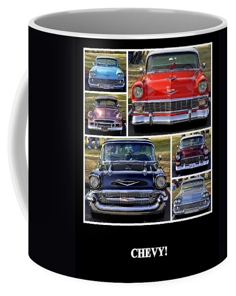 Posters Coffee Mug featuring the photograph Chevy by AJ Schibig