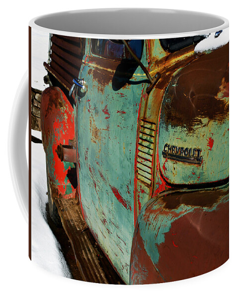 Chevy Coffee Mug featuring the photograph Arroyo Seco Chevy by Gia Marie Houck