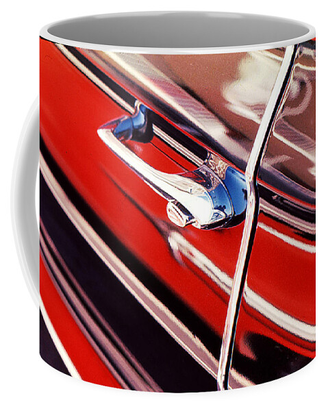 Chevrolet Coffee Mug featuring the photograph Chevy or Caddie? by Ira Shander
