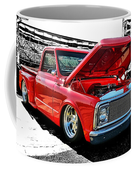 Victor Montgomery Coffee Mug featuring the photograph Chevy Stepside by Vic Montgomery