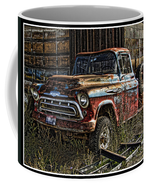 Ron Roberts Photography Coffee Mug featuring the photograph Chevy Truck by Ron Roberts