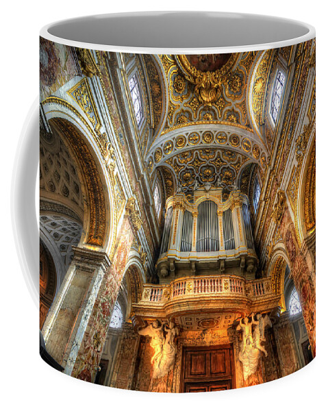 Yhun Suarez Coffee Mug featuring the photograph Chiesa San Luigi dei Francesi by Yhun Suarez
