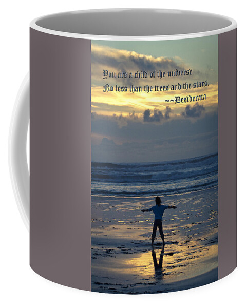 Child Of The Universe Coffee Mug featuring the photograph Child Of The Universe by Wes and Dotty Weber