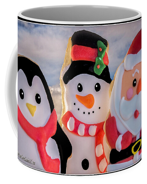 Santa Coffee Mug featuring the photograph Christmas Cookies by LeeAnn McLaneGoetz McLaneGoetzStudioLLCcom