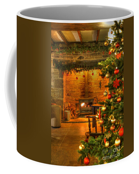 Christmas Coffee Mug featuring the photograph Christmas Glow by David Birchall