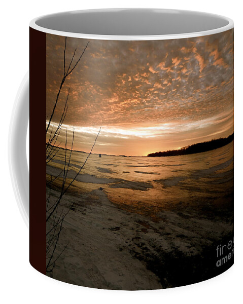 Winter Coffee Mug featuring the photograph Christmas Ice by Jacqueline Athmann