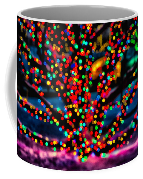 Lights Coffee Mug featuring the photograph Christmas Lights by David Kay