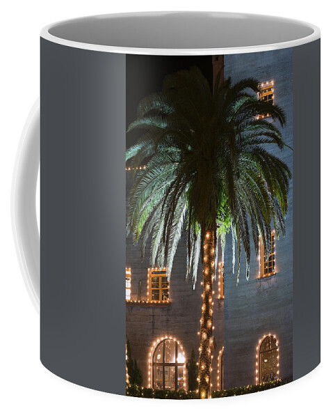 Scenery Coffee Mug featuring the photograph Christmas Palm by Kenneth Albin