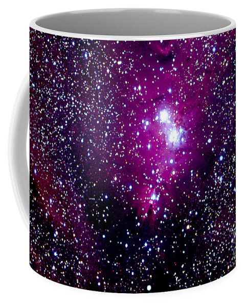 Christmas Coffee Mug featuring the photograph Christmas Tree Cluster And Cone Nebula by John Chumack