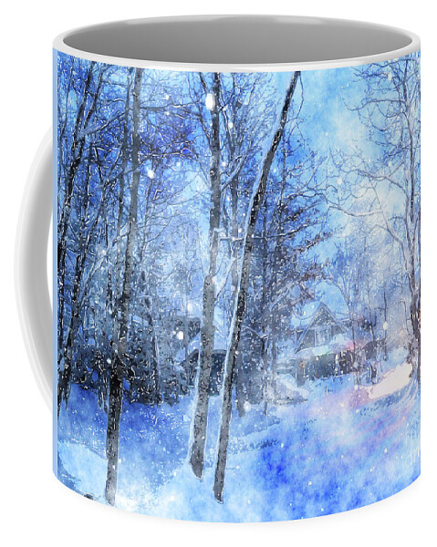 Christmas Coffee Mug featuring the photograph Christmas Wishes by Claire Bull
