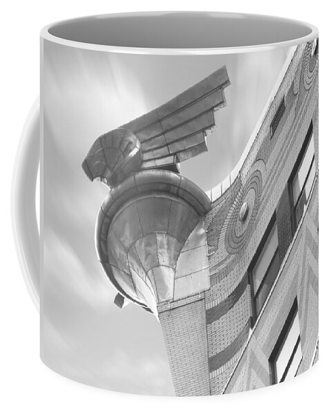 Vintage Architecture Coffee Mug featuring the photograph Chrysler Building 4 by Mike McGlothlen