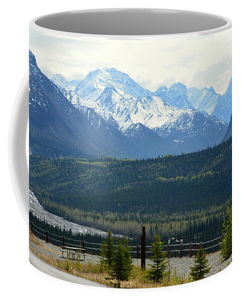Alaska Coffee Mug featuring the photograph Chugach Mountains by Andrew Matwijec