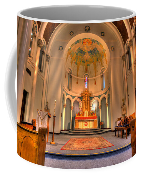 Mn Churches Coffee Mug featuring the photograph Church Of All Saints by Amanda Stadther