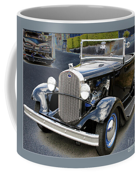 Ford Coffee Mug featuring the photograph Classic Ford by Victoria Harrington