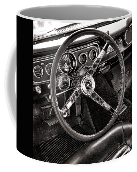 Ford Coffee Mug featuring the photograph Classic Mustang by Olivier Le Queinec