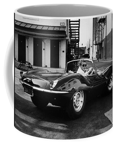 Movie Star Coffee Mug featuring the digital art Classic Steve McQueen Photo by Steve McQueen