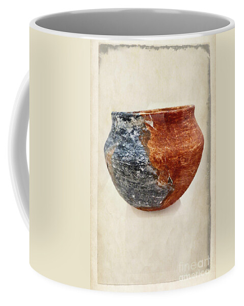 Fine Art Coffee Mug featuring the photograph Clay Pottery - Fine Art Photography by Ella Kaye Dickey