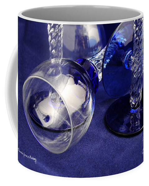 Blue Coffee Mug featuring the photograph Clear and Blue by Randi Grace Nilsberg