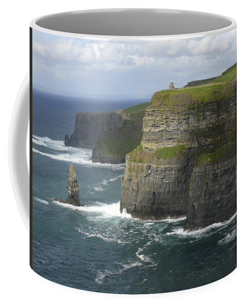 Ireland Coffee Mug featuring the photograph Cliffs of Moher 2 by Mike McGlothlen