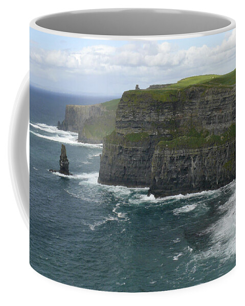 Ireland Coffee Mug featuring the photograph Cliffs of Moher 3 by Mike McGlothlen