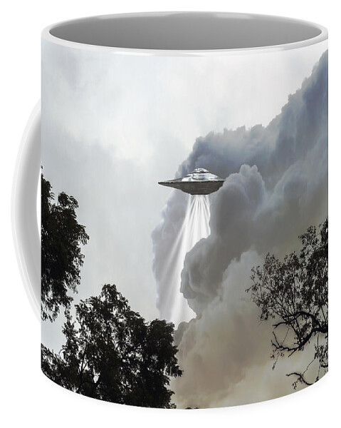 2d Coffee Mug featuring the photograph Cloud Cover by Brian Wallace