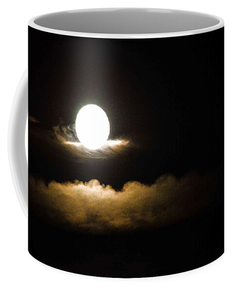Beach Cottage Life Coffee Mug featuring the photograph Cloud Cradle by Mary Hahn Ward
